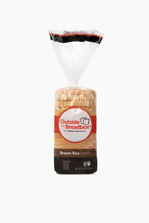 Brown rice gluten-free sandwich bread loaf