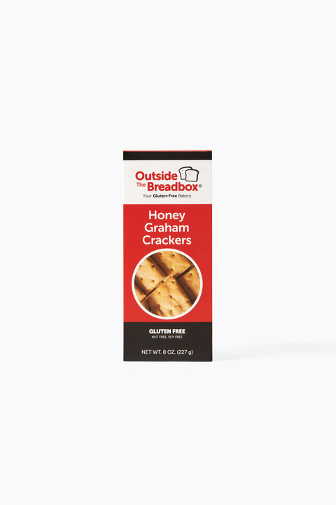 Honey graham gluten-free crackers, classic sweet snack