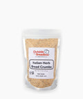 Italian herb gluten-free bread crumbs for coating and baking