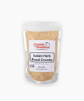 Italian herb gluten-free bread crumbs for coating and baking