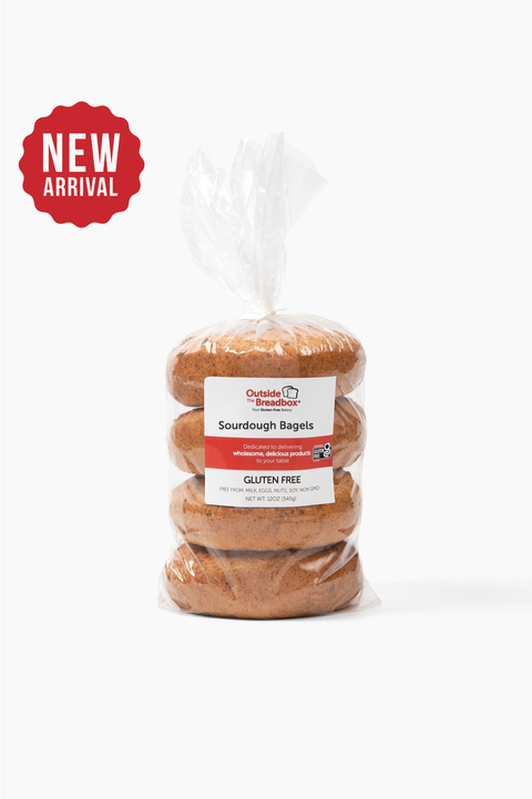 Classic Gluten-Free Sourdough Bagels with a Tangy, Artisan Flavor