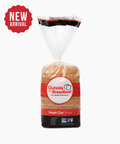Gluten-free vegan oat bread loaf, unsliced